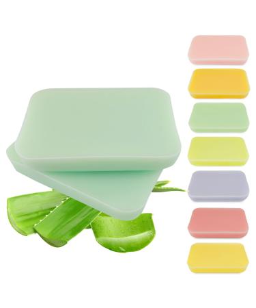 Isabellenails paraffin wax with 13 fragrances |Paraffin Wax heating bathroom paraffin wax blocks for hands and feet dry skin stiff muscles - 2x500 ml (aloe vera)
