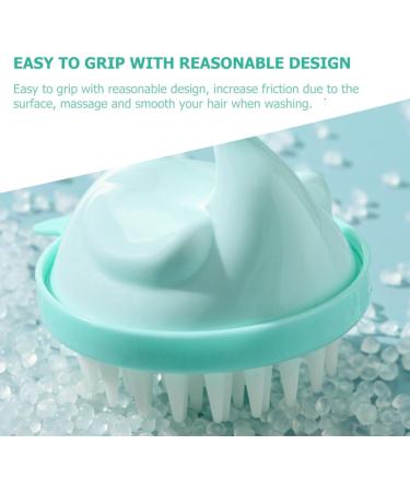 Frcolor 8-Piece Silicone Massage Shampoo Comb for Curly Hair - Ideal Brush for Scalp Care Pets and Child Care - Buy Online on GoSupps.com