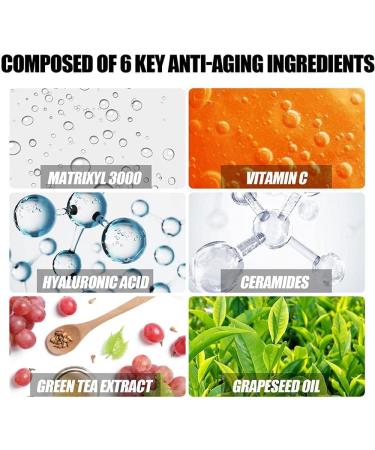 |Most Gifted| 2Pcs ReSkin Advanced Deep Anti-Wrinkle Serum - Collagen Boost Anti-Aging Serum - Anti-Aging Anti-Wrinkle Repair Collagen Serum - Instant Perfect Wrinkle Serum for All Skin Type - 30ml/1.01fl.oz - Buy Online on GoSupps.com