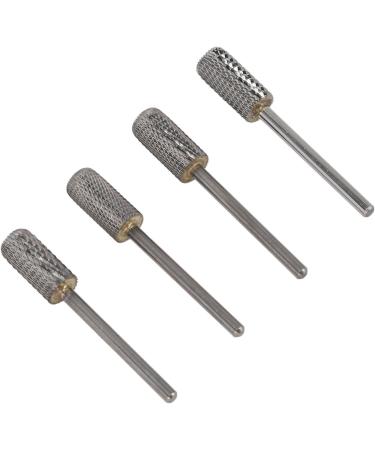 Tungsten Nail Glue Remover Drill Bits Set 4 Pieces Steel Nail Grinding Heads for Beauty Salon Use M C F XF - Buy Online on GoSupps.com