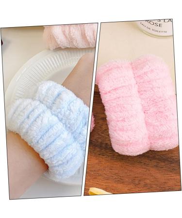 FOMIYES 8pi ces Bandeaux Unis pour Poignets de Lavage Facial Peluche Bandeaux lastiques Lot pour Maquillage et Nettoyage du Visage - Buy Online on GoSupps.com