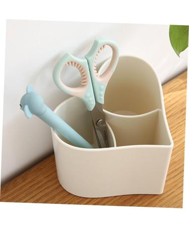 Holibanna Makeup Brush Organizer Cutlery Storage Bucket Pencil Cups for Desk Office Girl Heart Storage Rack - Buy Online on GoSupps.com