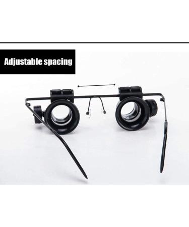 Lightweight Magnifying Glass 20X High-Definition Magnifying Glass with Glasses for Instrument Repair and Watch Repair Lofty Ambition - Buy Online on GoSupps.com
