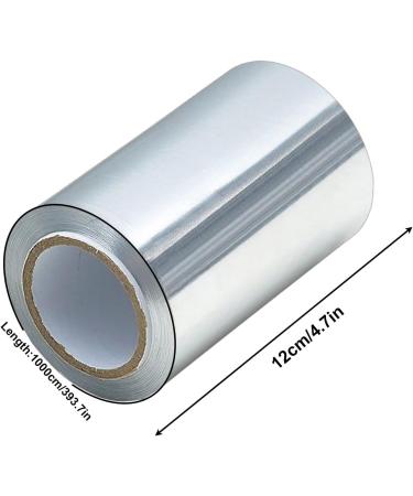Hair Highlighting Tin Foil Roll Salon Tin Foil - Hair Dye Tin Foil Hair Foils for Color Application Safe Hair Coloring Tool for Bleaching - Buy Online on GoSupps.com