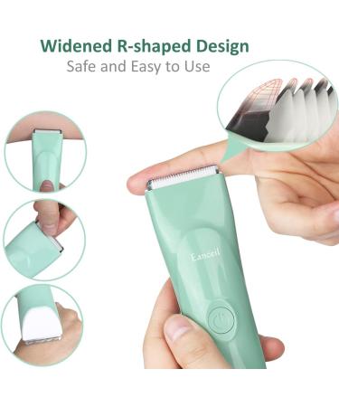 Baby Hair Clippers Ceramic Blade Kids Hair Trimmer Ultra-Quiet 2.0 Baby's Hair Trimmer IPX7 Water-Proof Kids Haircutter Fast Charging Long Battery Life. (Green) - Buy Online on GoSupps.com