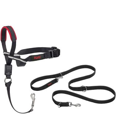 Halti Optifit Headcollar and Training Lead Combination Pack Stop Dog Pulling on Walks with Halti Includes Medium Optifit Head Collar and Double Ended Lead Black Medium Head Collar (14324W) - Buy Online on GoSupps.com