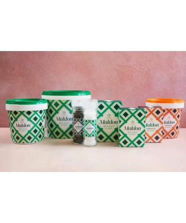 Maldon Sea Salt Flakes 8.5 oz - Natural Handcrafted Gourmet Kosher Salt - Buy Online on GoSupps.com