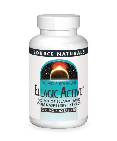 Source Naturals Ellagic Active 300 mg 60 Tablets - Buy Online on GoSupps.com