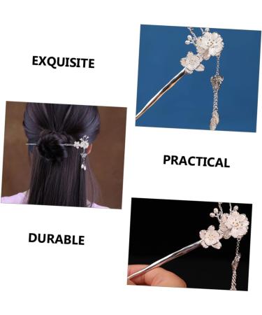 Housoutil Hairpin Hairpin Hair Claw Clips for Girls Barrettes for Girls Formal Hair Accessories for Bridal Headpiece Flower Hair Stick No Bend Hair Clips Vintage Bride Alloy China - Buy Online on GoSupps.com