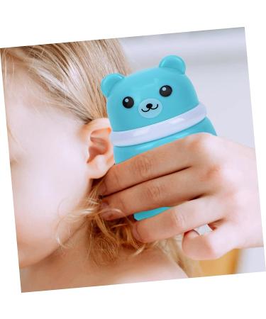 Hemoton 4 Pcs Bear Powder Puff Box Set - Travel-sized Baby Powder for Newborns | Villus Powder Puff Container | Fluffy Body Powder Holder - Buy Online on GoSupps.com