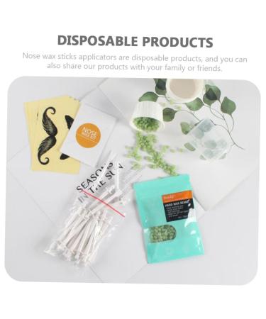 Beavorty Nasal Hair Removal Wax Set - Wax Applicator Sticks & Nose Strips for Smooth Hair Removal - Buy Online on GoSupps.com