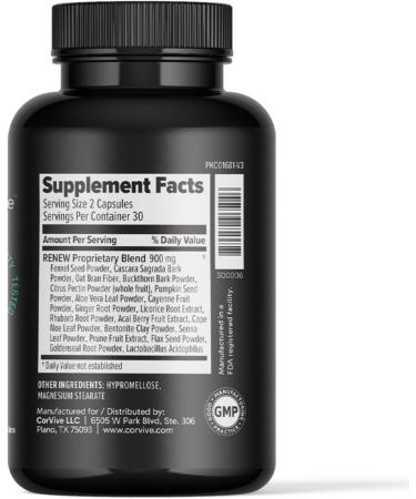 Renew Cleanse Supplement- 30 Servings (60 Capsules) (60 Capsules Unflavored) Unflavored 60 Count (Pack of 1) - Buy Online on GoSupps.com