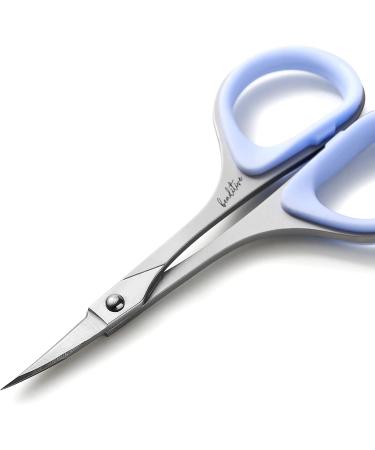 Beaditive Sewing and Embroidery Scissors Set - Curved and Straight Stainless-Steel (2 Pc.) | Precision Tips, Ergonomic Rubber Handle Grip | Small, Compact Design for DIY Projects - Extra Sharp - Buy Online on GoSupps.com