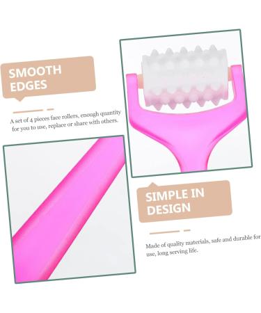 FOMIYES 4pcs Beauty Massager Facial Massager Facial Roller Chin Roller V Shape Face Gua Sha Tool Face Massage Tools Massaging Jade Abs The - Buy Online on GoSupps.com