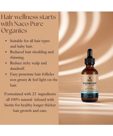 Hair Growth & Scalp Nourishing Oil - Rosemary Biotin Avocado & Argan - 600ml for Strong Moisturized Hair | International Shipping - Buy Online on GoSupps.com