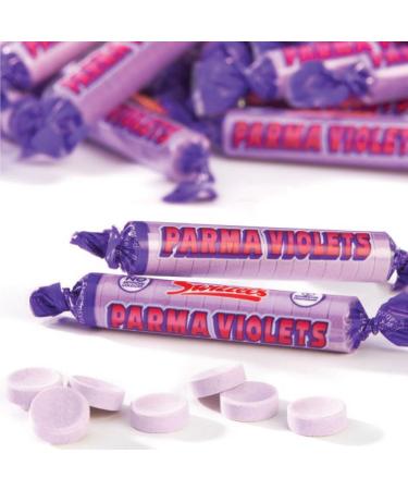 Swizzels Giant Parma Violets sweets- 12 pcs. Delicately Perfumed Hard Candy