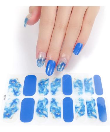 Glitter Cow Pattern Semi Cured Gel Nail Polish Strips Self Adhesive Full Nail Wraps Nail Polish Stickers Semi Cured Gel Nail Polish Strips - Buy Online on GoSupps.com