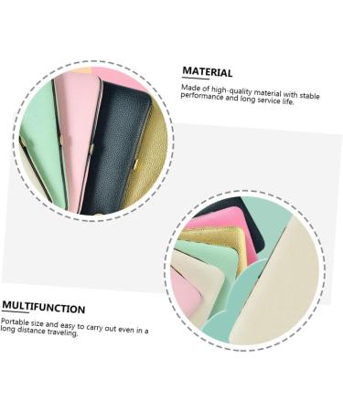 Beavorty Tweezers Storage Box for Eyelash Extensions - Set of 3 Pink Leather Holders | Durable & Convenient 18x9.8cm - Buy Online on GoSupps.com