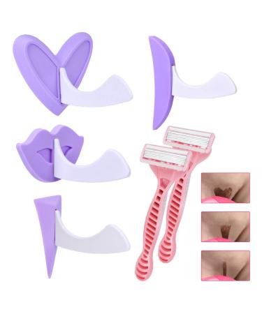 VZOM New Design Bikini Trimmer Razor For Women - Bikini Rasur Stencil - Pubic Hair Razor - Special private form tools (heart straight triangle) - Buy Online on GoSupps.com