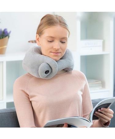 Vibration Massage Pillow - Soft Neck Massage Therapy for Home Office & Travel | Relax Muscles & Reduce Stress - Buy Online on GoSupps.com