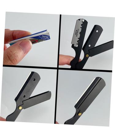 Folding Stainless Steel Hair Holder & Beard Trimmer | Perfect Father's Day Grooming Tool - Buy Online on GoSupps.com