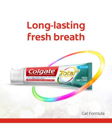 Colgate Total Stripe Gel Mint Toothpaste - 4.8 oz - Buy Online on GoSupps.com