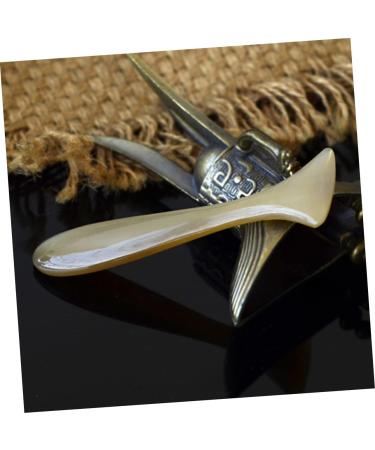 Lurrose Eye Massager Gua Sha Tool | Professional Facial Massage Stick for Women | Travel-Friendly Natural Horn Design - Buy Online on GoSupps.com