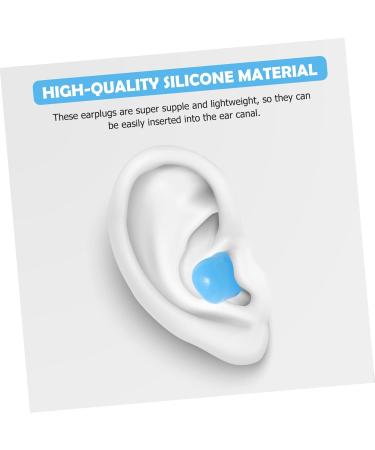 96 Pcs Silicone Earplugs - Sound Blocking Invisible Anti-Noise & Portable for Sleep & Study - Assorted Colors - Buy Online on GoSupps.com