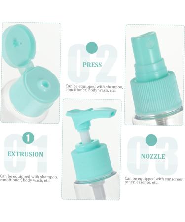 FRCOLOR 1 Travel Bottle Travel Bottle Container Cosmetic Spray Bottle Clear Empty Cosmetic Bottle Refillable Size Container Cream Conditioner Bottle Filling Travel Pet Shampoo - Buy Online on GoSupps.com