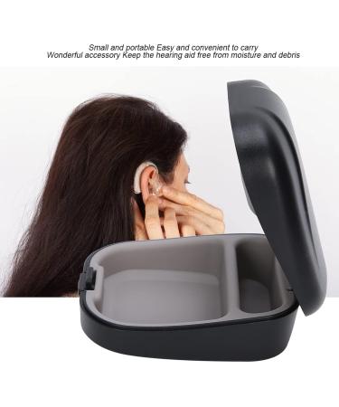 Agatige Hearing Aid Hard Case Portable Waterproof Hearing Aid Protection Storage Box Pouch Hearing Aid Protector for Storing Hearing Aids - 6.7x7x3cm - Buy Online on GoSupps.com