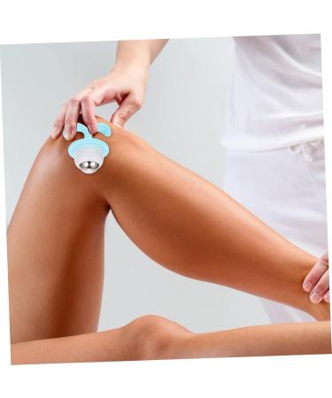 Lurrose 4-Piece Roller Ball Massage Device - Acupressure Foot Roller & Manual Muscle Roller - Optimal Relief for Tired Feet & Muscles - 6.5x5cm - Buy Online on GoSupps.com