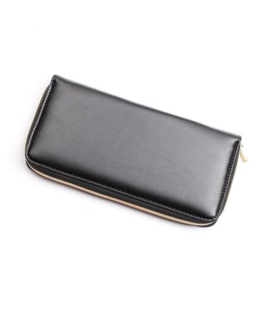 Compact Leather Scissor Case Storage Organizer Perfect for Hair Salons and Stylists Easy to Carry and Use