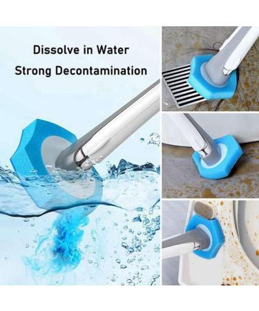 Petersty Disposable Toilet Cleaning System Disposable Toilet Flushable Refill Brush Flushable Refills - 60 Refills - Buy Online on GoSupps.com