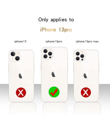 Cavdycidy iPhone 13 Pro Classic Mirror Case for Women - Acrylic Mirror Phone Case for Outdoor Makeup - Beauty Essential for Girls - 13 Pro - Buy Online on GoSupps.com