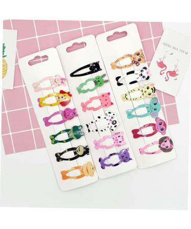 Beaupretty no no slip snap hair clips hairpins headwear bb hair snap hair barrettes snap prong clips alligator barrettes girls hair clips Cartoon hair pin girl child cute crocodile Hair - Buy Online on GoSupps.com