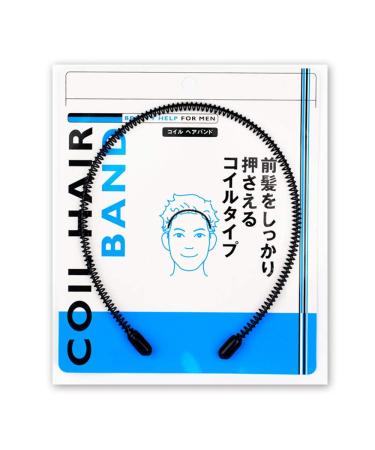 Slicked Back Men's Headband with Metal Buckle Clip for Long Hair - Outdoor Sports Fashion Accessory - Buy Online on GoSupps.com