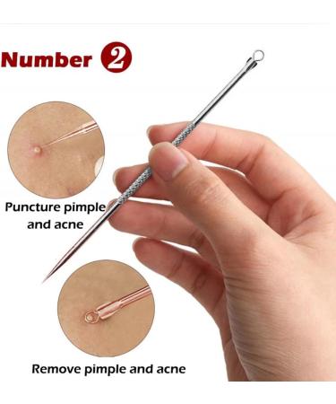 Blackhead Remover Kit - 16pcs Set with Portable Box - Buy Online on GoSupps.com