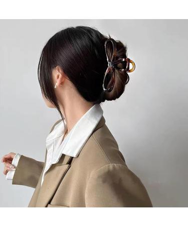 Agirlvct 5 Large Hair Claw Clips for Thick Hair - Acrylic Banana Claw Clips (2 pcs) - Non-slip Jaw Clips - Birthday Gifts for Women & Girls - Buy Online on GoSupps.com