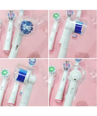Elzey Electric Toothbrush Heads & Travel Accessories - 10 Pack Transparent Covers - Buy Online on GoSupps.com