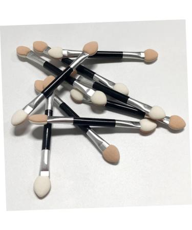 Housoutil 30pcs Eye Shadow Pink Ponytail Extension Brush Eyeshadow Makeup Eyeshadow Brush Double Head Miss Set 7.5X0.5cm As Shown - Buy Online on GoSupps.com