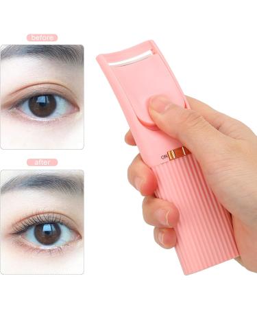 Qukaim Heated Lash Curler Heated Eyelash Curler USB Quick Preheating Intelligent Temperature Control Pink - Buy Online on GoSupps.com