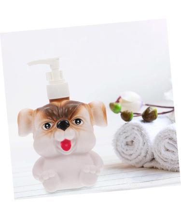 Ipetboom 1pc Puppy Lotion Bottle Lotion Container Animal Soap Dispenser Versatile Sub Container Sub Bottle Lovely Pressing Bottle Liquid Soap Mini Melamine Makeup White Travel 15.5X11X7CM White - Buy Online on GoSupps.com