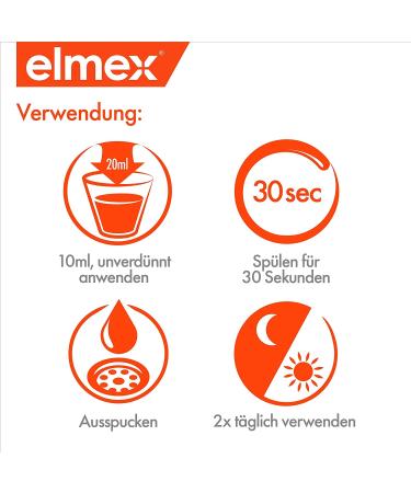 Elmex Anti Cavity Mouthwash 400ml - Dental Care Essential for Strong Teeth - Buy Online on GoSupps.com