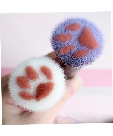 1PC Cat Paw Foundation Makeup Brush Professional Cosmetic Brush Foundation Brushes Powder Brush Blush Brush Multifunctional Cosmetic Tool Pink - Buy Online on GoSupps.com