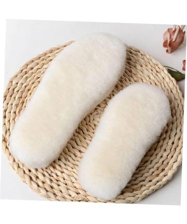 FOMIYES 5 Pairs Wool Insoles - Comfortable Winter Fleece Inserts for Boots | Unisex Shoe Soles for Enhanced Warmth - Buy Online on GoSupps.com