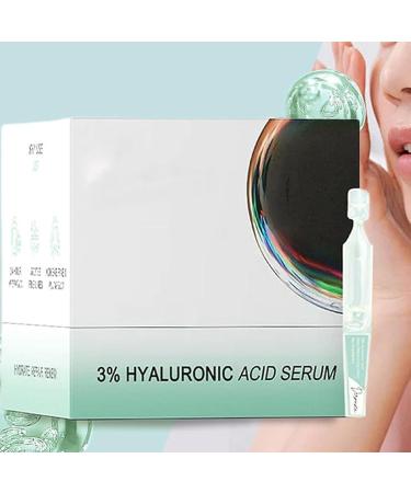  Bsbkoj Hyaluronic Acid Tube Face Moisturizing Hyaluronic Acid 1.2ml X 30 Pieces Non-Greasy Women's Skin Care for Friends Family Locking Moisture and Helping Reduce Appearance - Buy Online on GoSupps.com