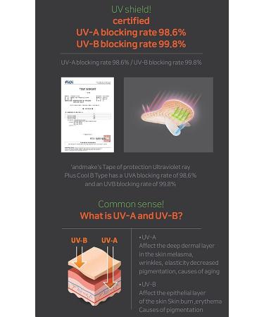 Searci&Make 99.8% Sunscreen Patch Hydro Cool Jumbo Size - Golf Accessories Gifts for Ultimate Sun Protection - Buy Online on GoSupps.com