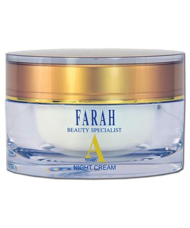 FARAH Vitamin A NIGHT Cream F-1802(50ml) 1.69 Fl Oz (Pack of 1)
