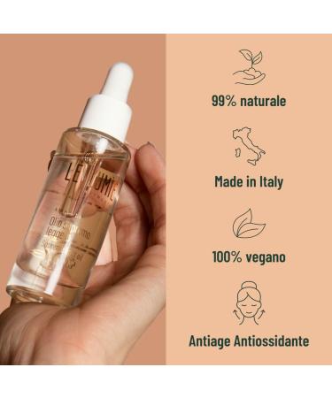 Le Lumie Amabile Supreme Face Oil - 99% Vitamin E Anti-Wrinkle Moisturizer | Vegan Illuminating Skincare - 30ml Made in Italy - Buy Online on GoSupps.com