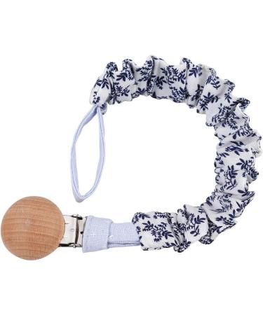 WOWOWO Baby Cotton Pacifier Clip | Newborn Teething Soother & Chewing Dummy Chain - International Shipping Available - Buy Online on GoSupps.com